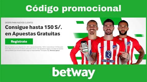 código promocional betway